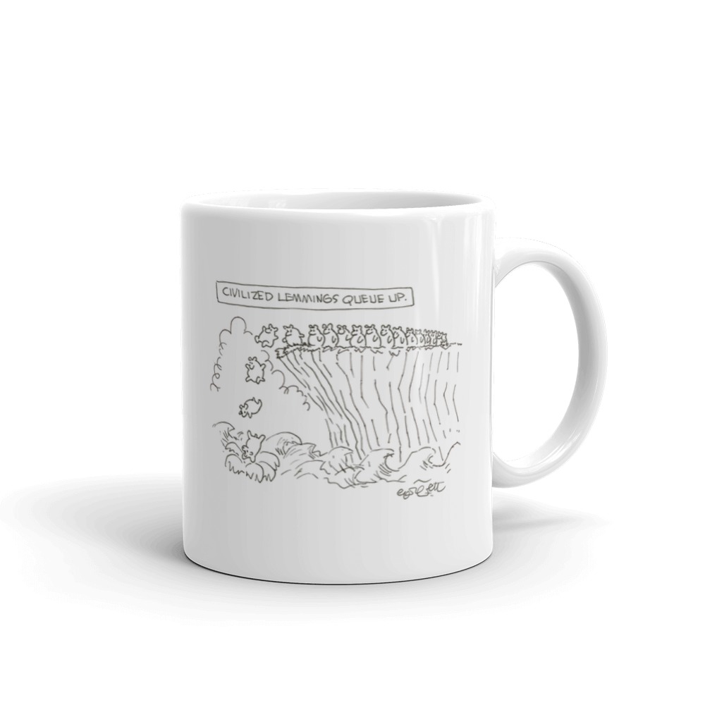 White Glossy Mug