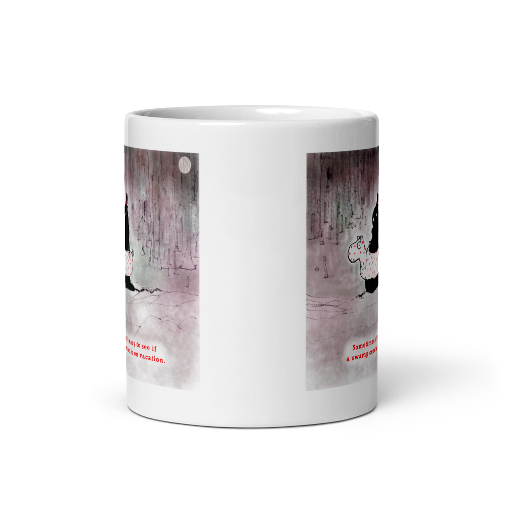 White Glossy Mug