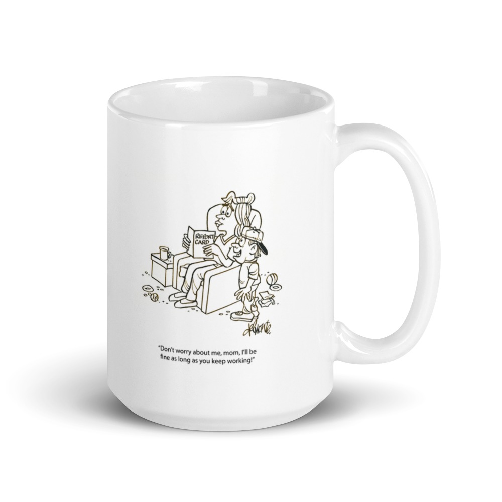 White Glossy Mug