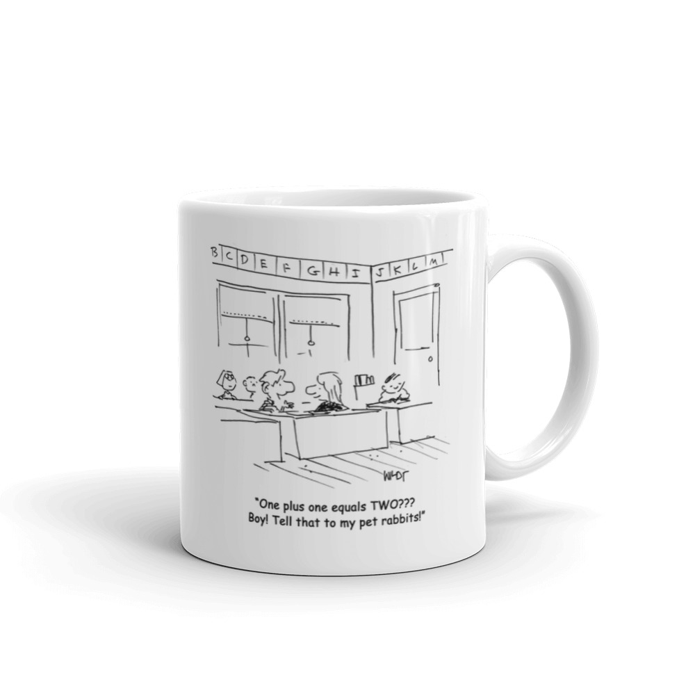 White Glossy Mug