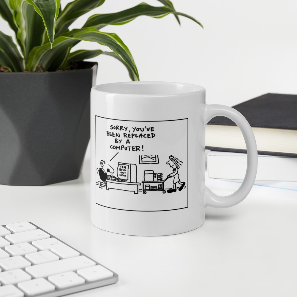 White Glossy Mug