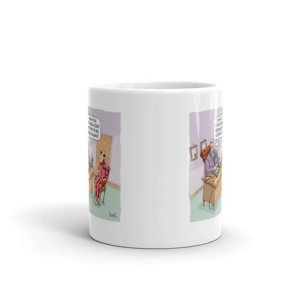 White Glossy Mug