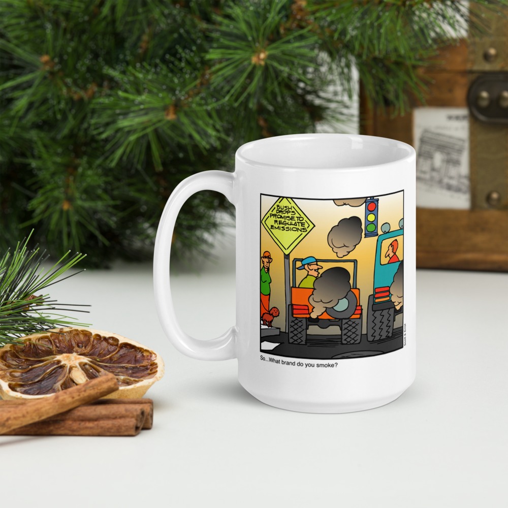 White Glossy Mug