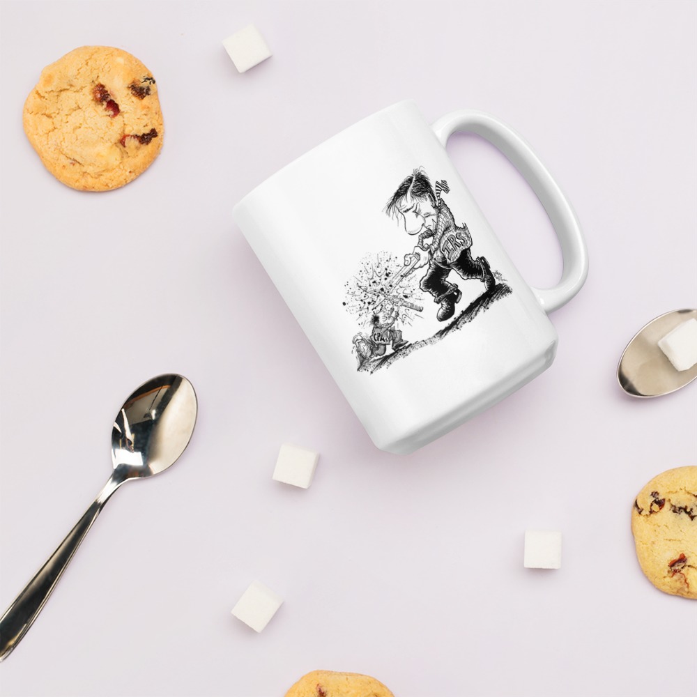 White Glossy Mug