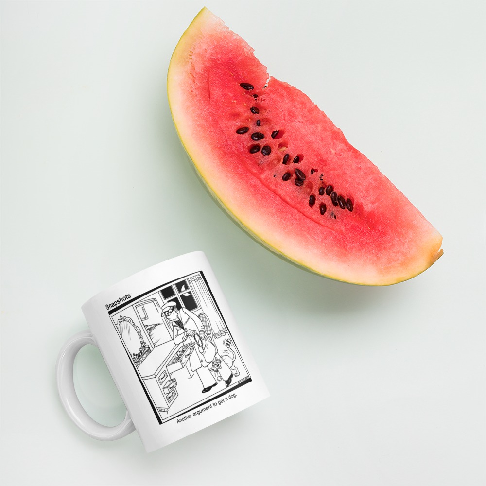 White Glossy Mug
