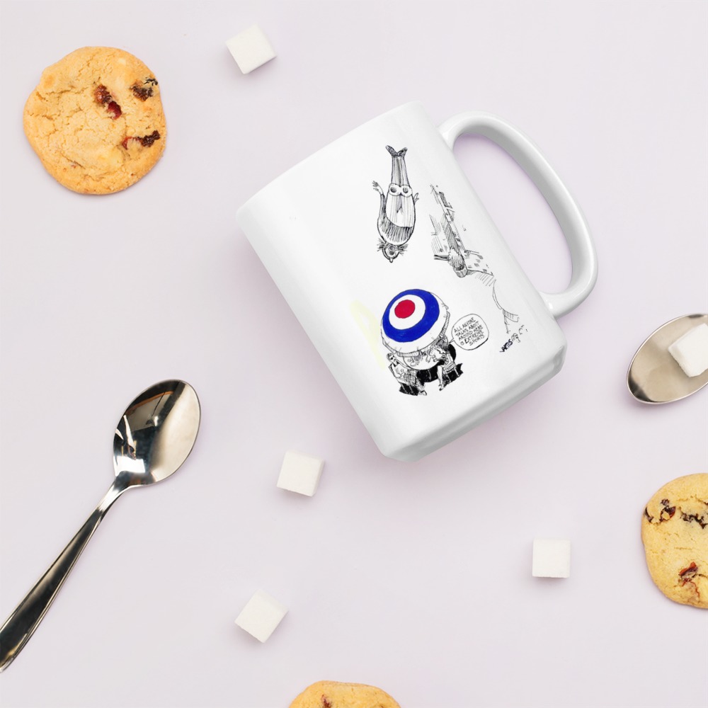 White Glossy Mug