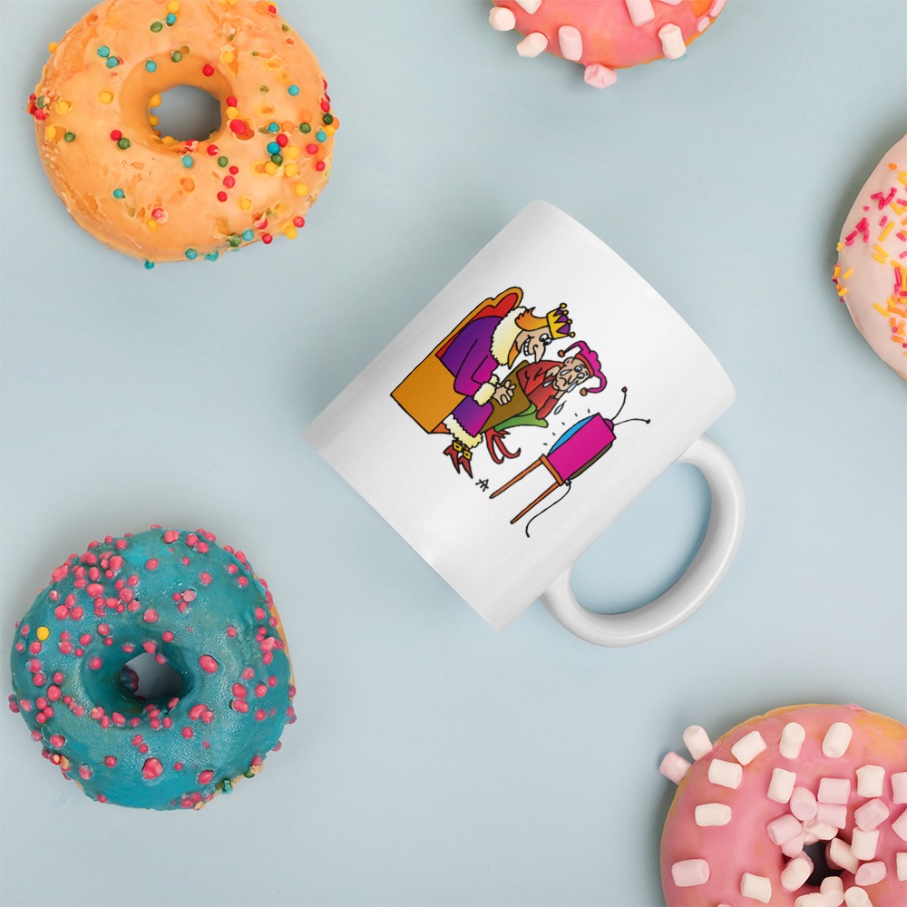 White Glossy Mug