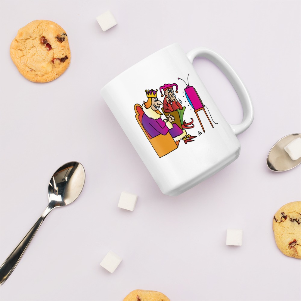 White Glossy Mug