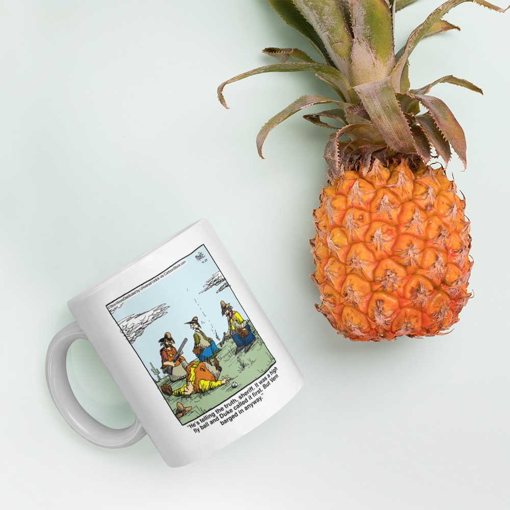 White Glossy Mug