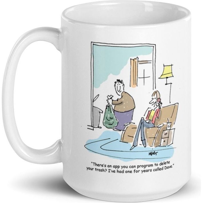 White Glossy Mug
