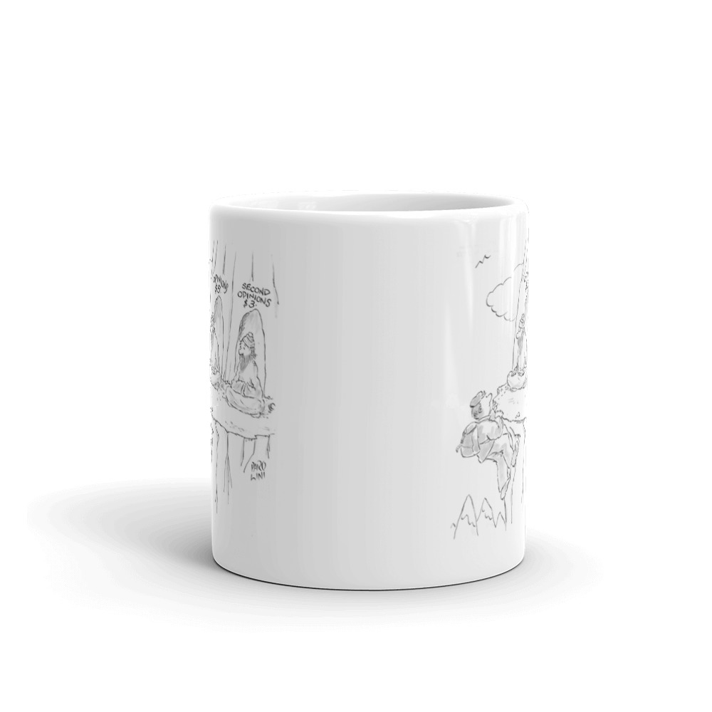 White Glossy Mug