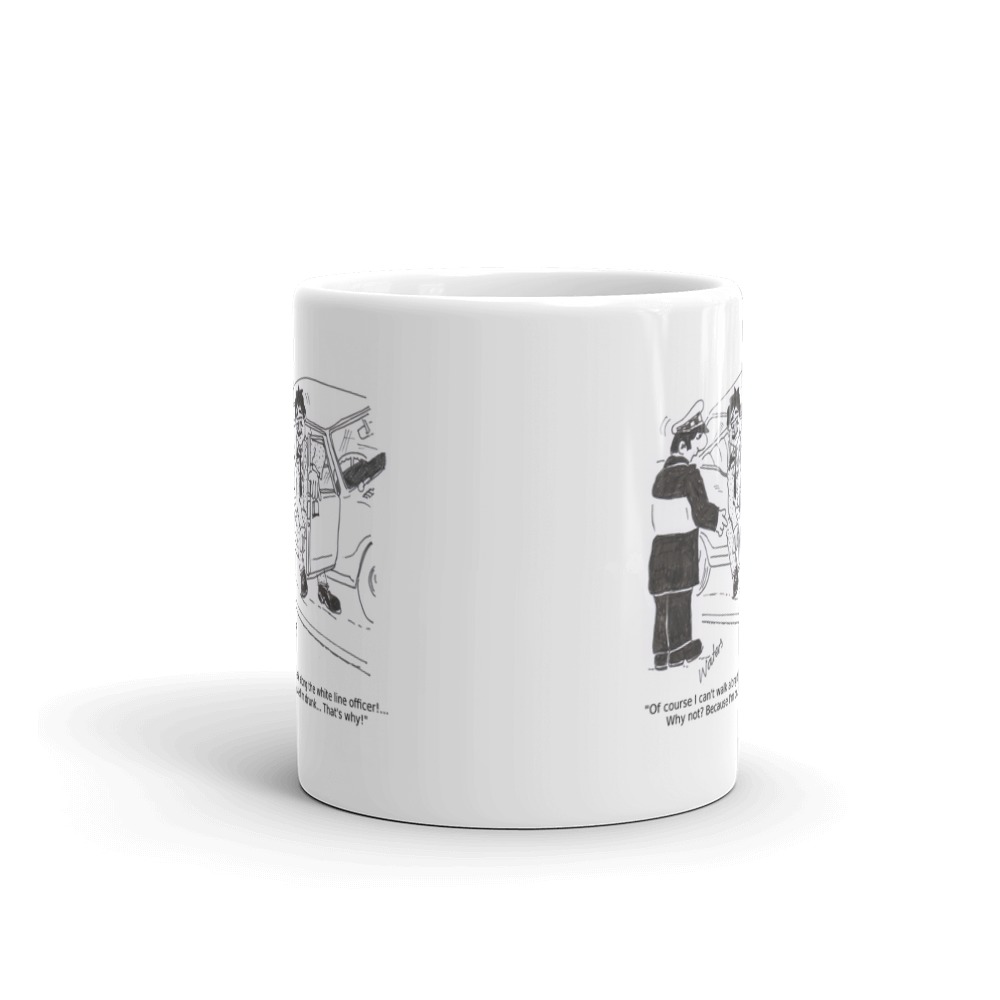 White Glossy Mug