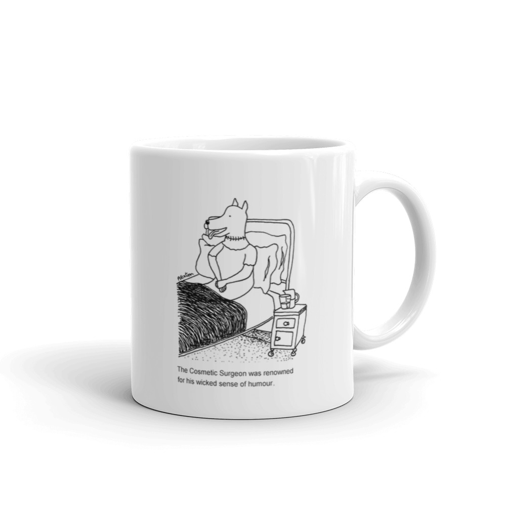 White Glossy Mug