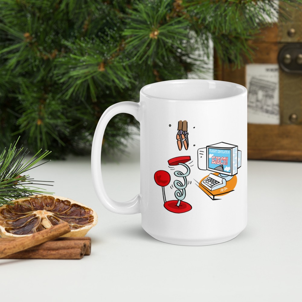 White Glossy Mug