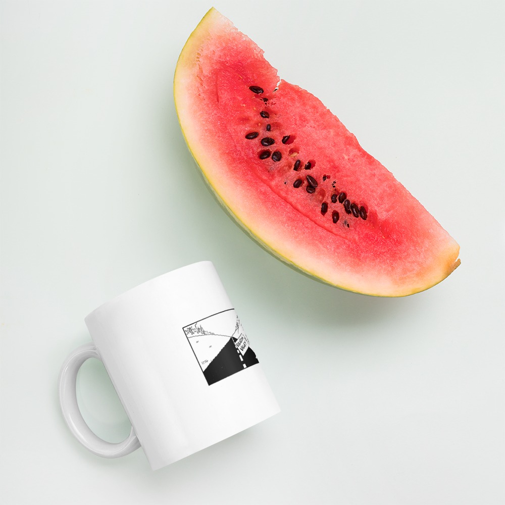 White Glossy Mug