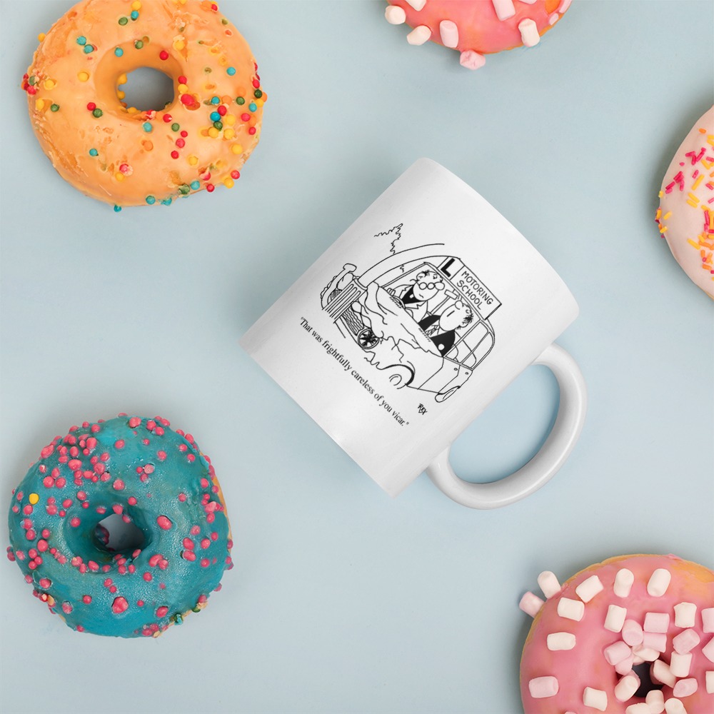 White Glossy Mug