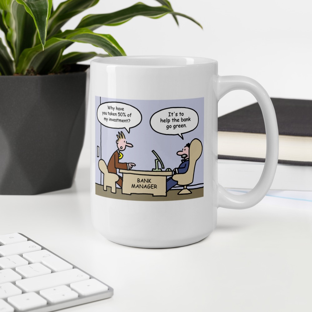 White Glossy Mug