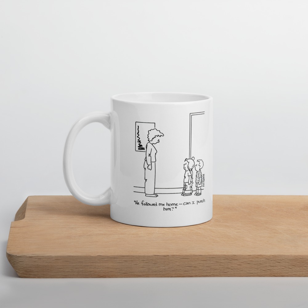 White Glossy Mug