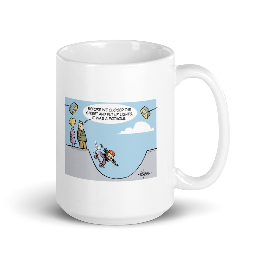 White Glossy Mug