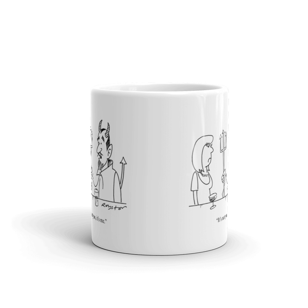 White Glossy Mug