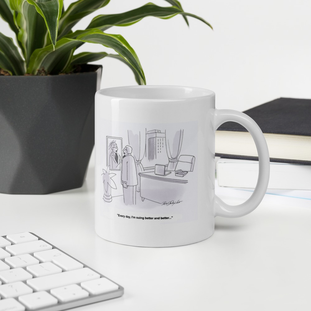 White Glossy Mug