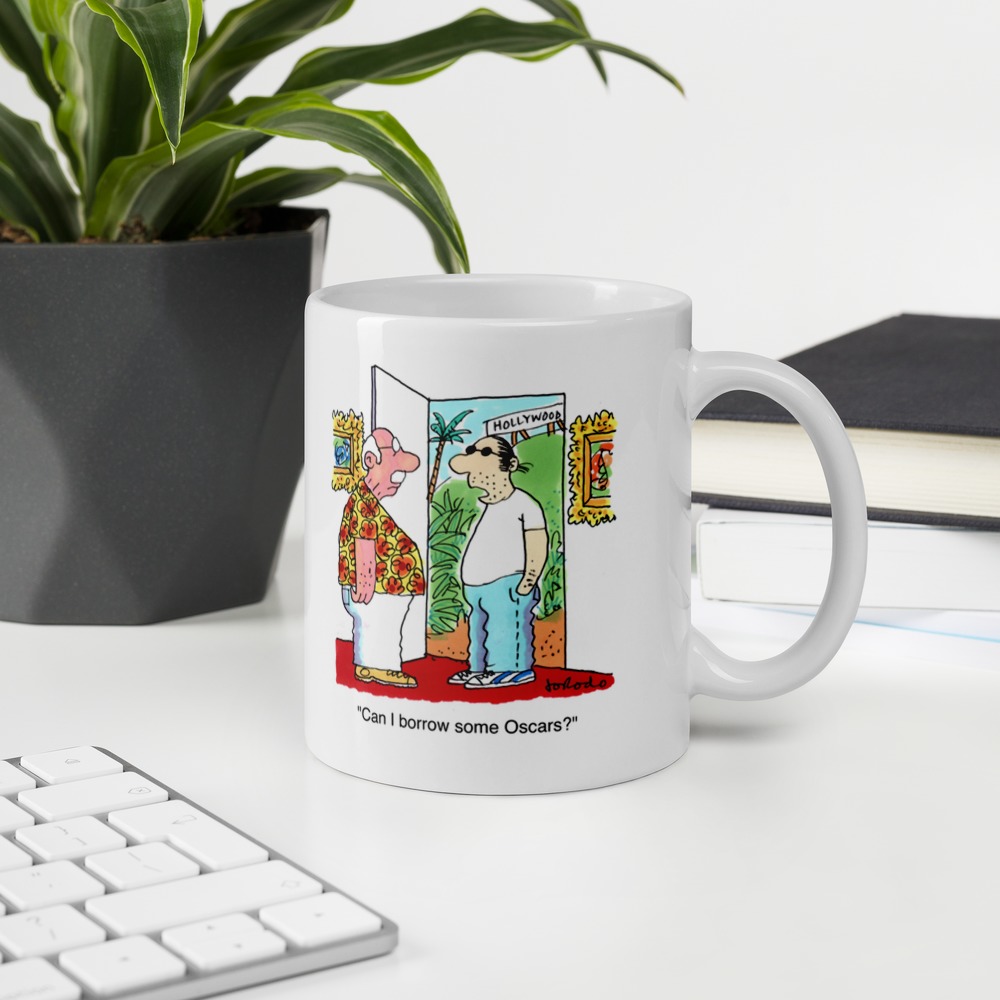 White Glossy Mug