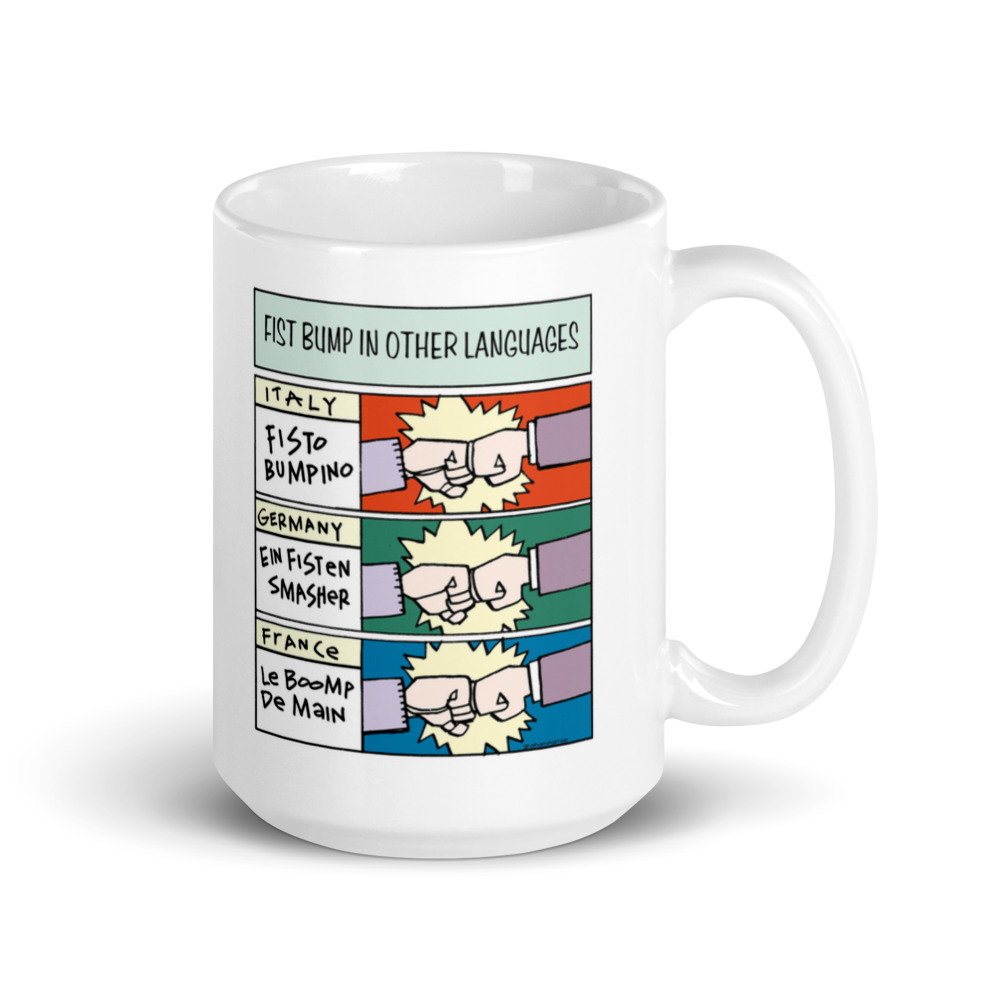 White Glossy Mug