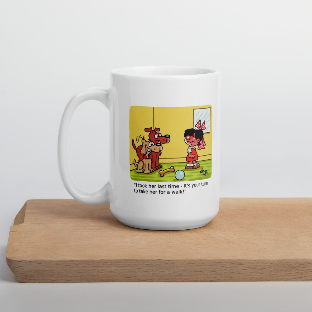 White Glossy Mug