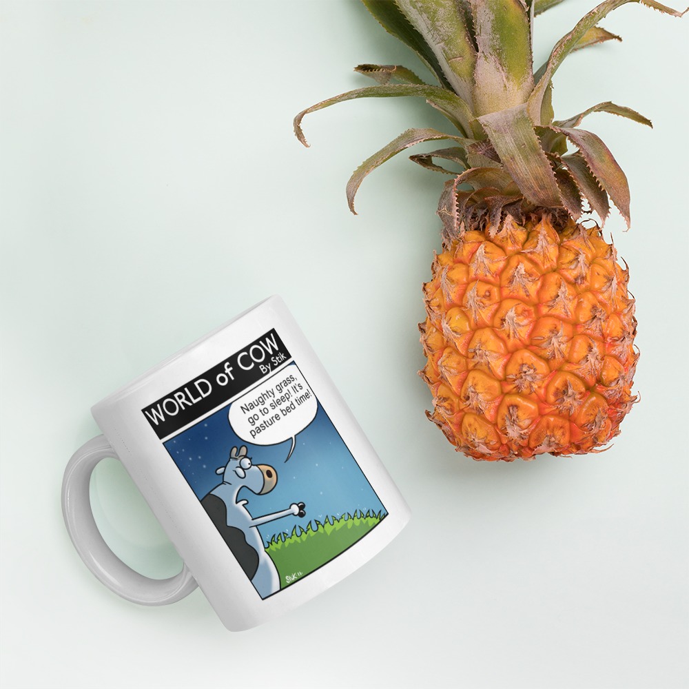 White Glossy Mug