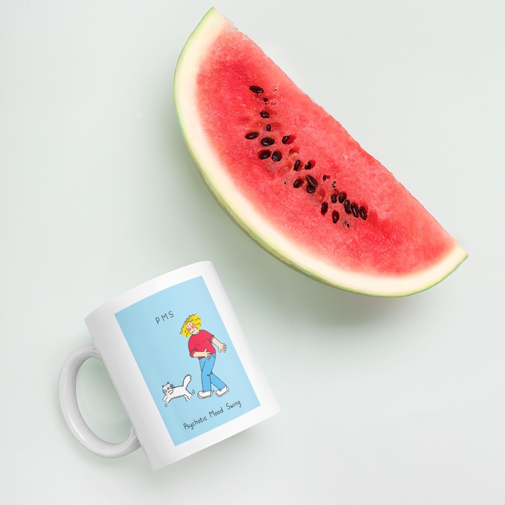 White Glossy Mug