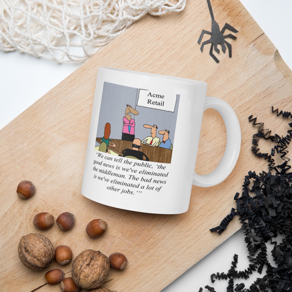 White Glossy Mug