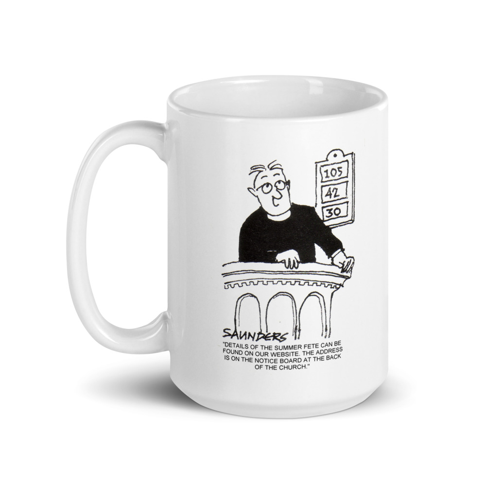 White Glossy Mug