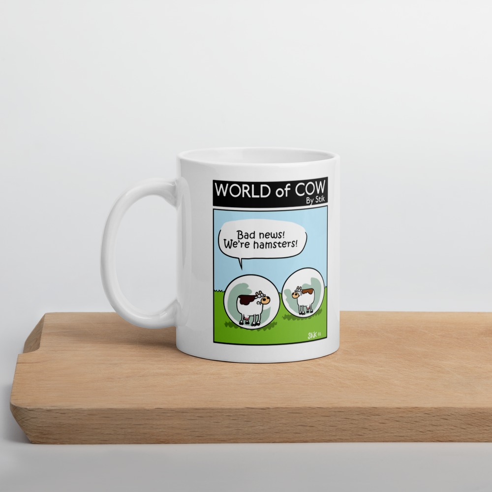 White Glossy Mug