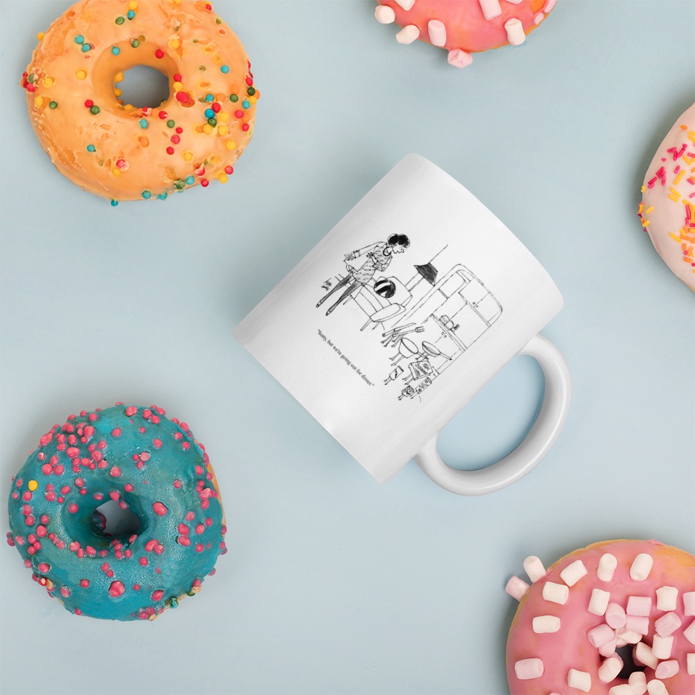 White Glossy Mug
