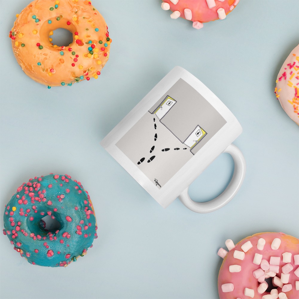 White Glossy Mug