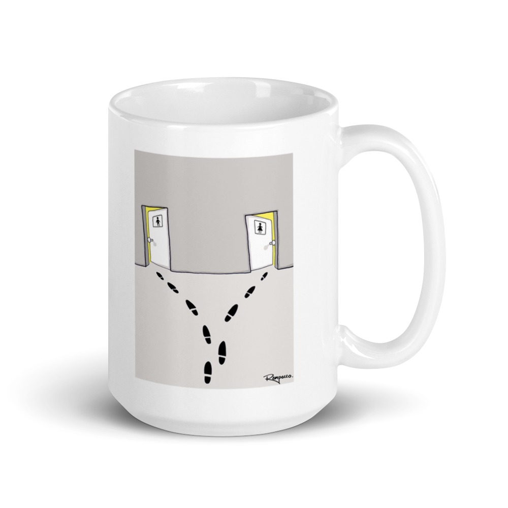 White Glossy Mug