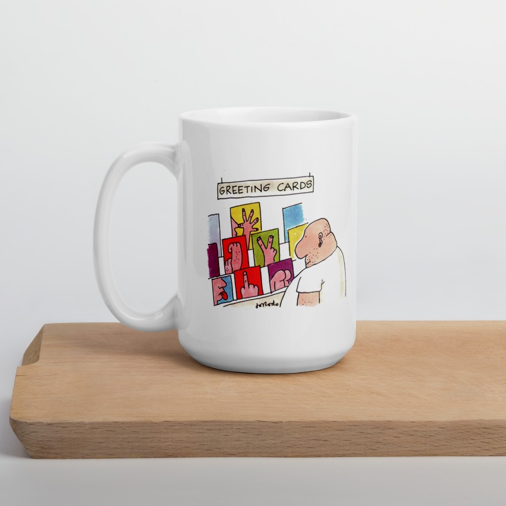 White Glossy Mug