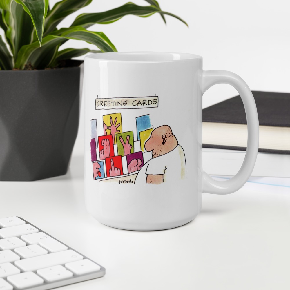 White Glossy Mug