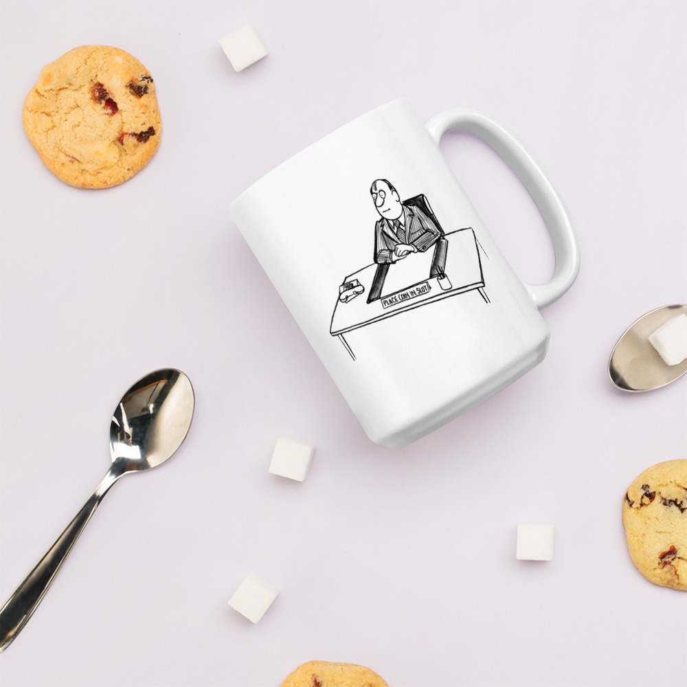 White Glossy Mug