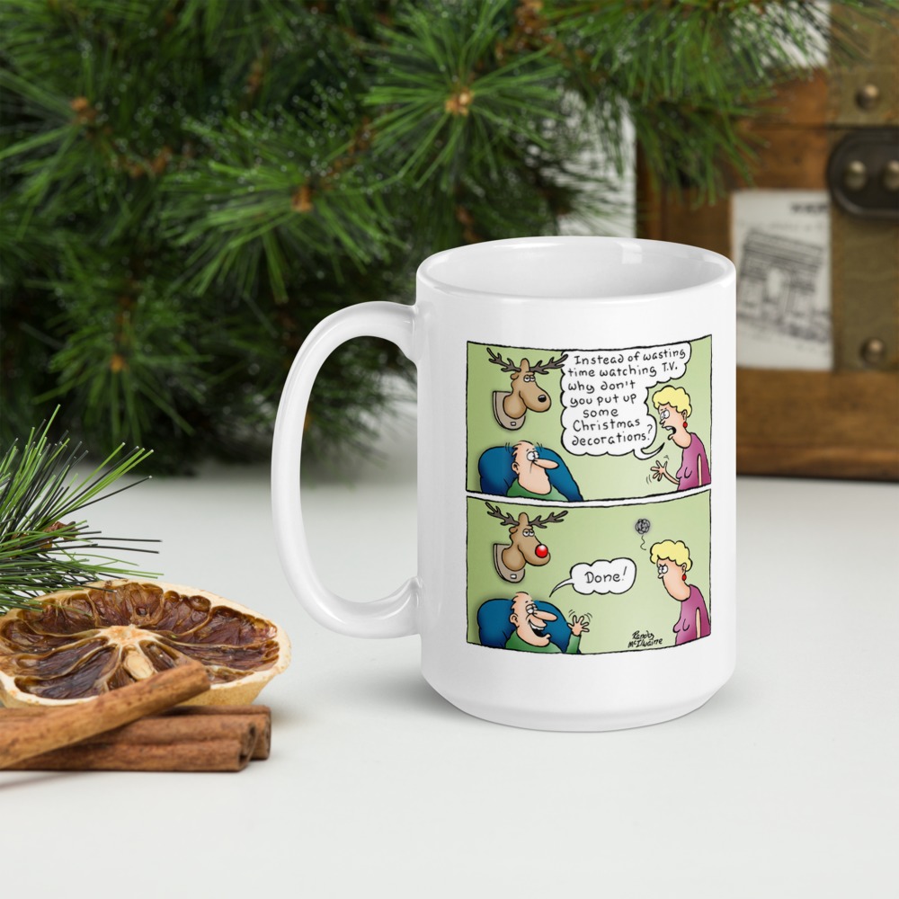 White Glossy Mug