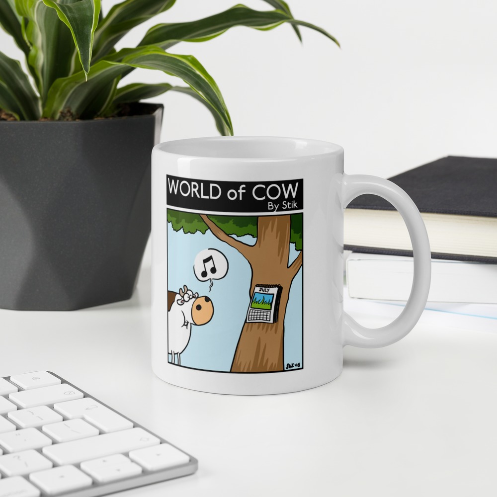 White Glossy Mug