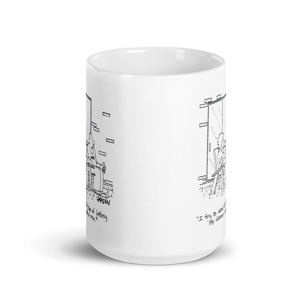 White Glossy Mug