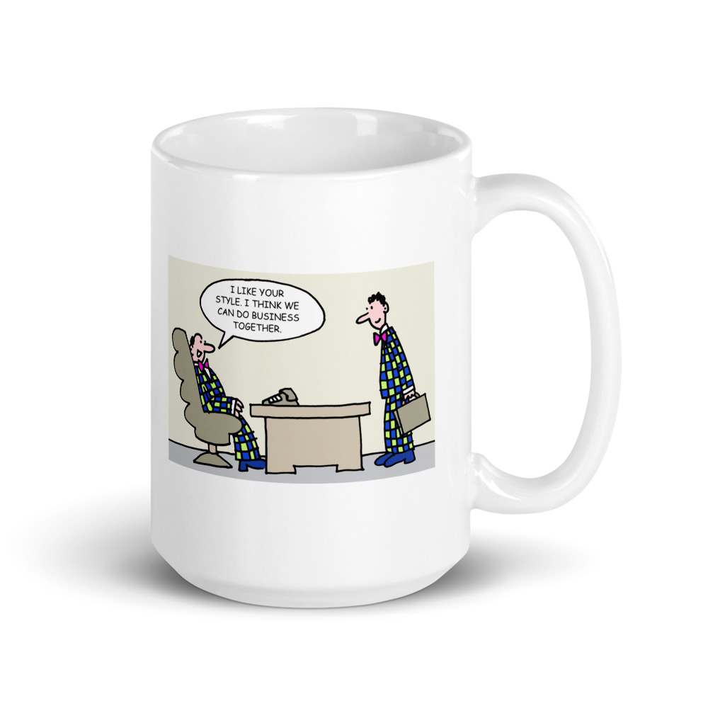 White Glossy Mug