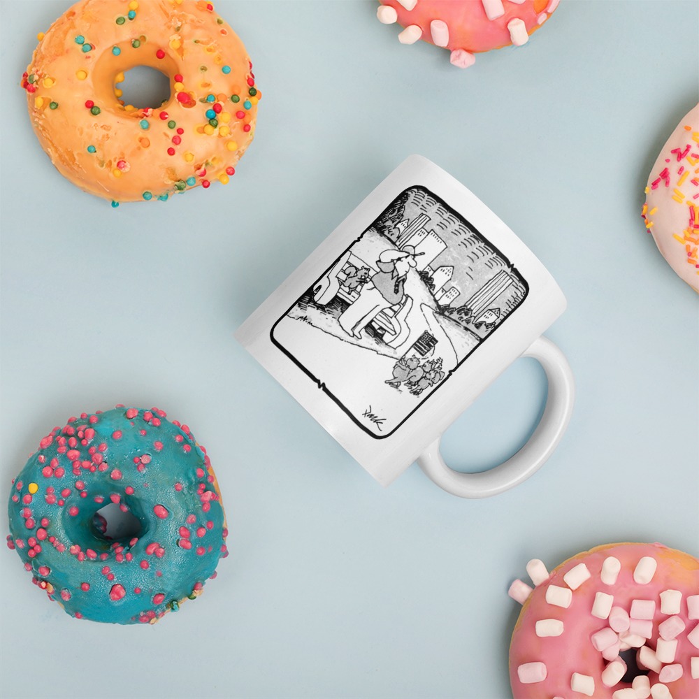 White Glossy Mug