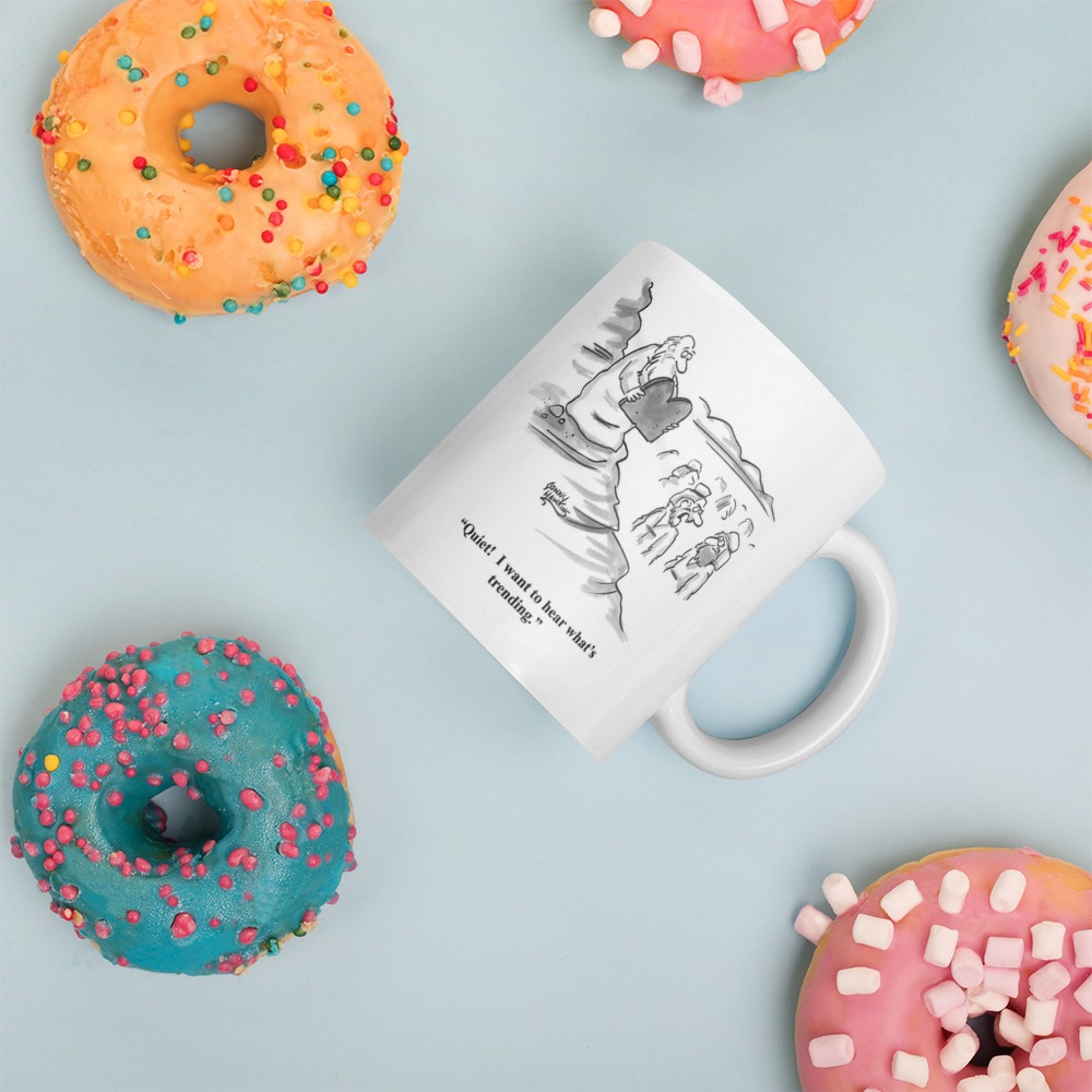 White Glossy Mug