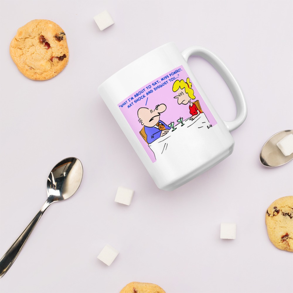 White Glossy Mug