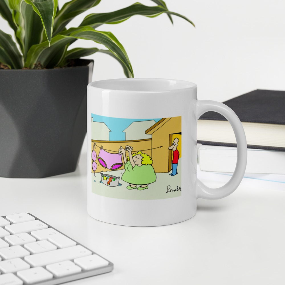 White Glossy Mug
