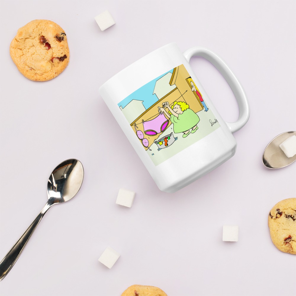 White Glossy Mug