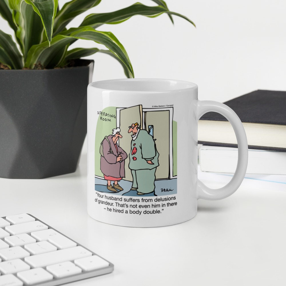 White Glossy Mug