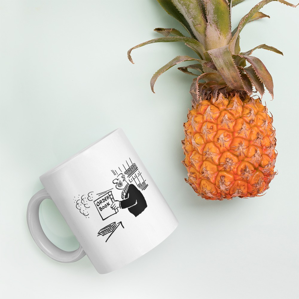White Glossy Mug